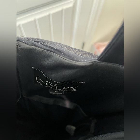 Alex Evenings Glitter A-Line Gown - Picture 7 of 7